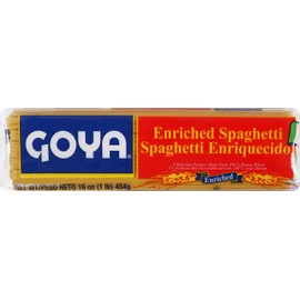 Goya Foods Spaghetti Pasta, 16-Ounce (Pack of 20)