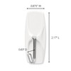 Command® Medium Wire Hooks, 13 Hooks, 16 White Adhesive Strips,