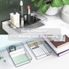 Kriovoa Desk Drawer Organiser, 6 Pack Large Kitchen Acrylic Drawer