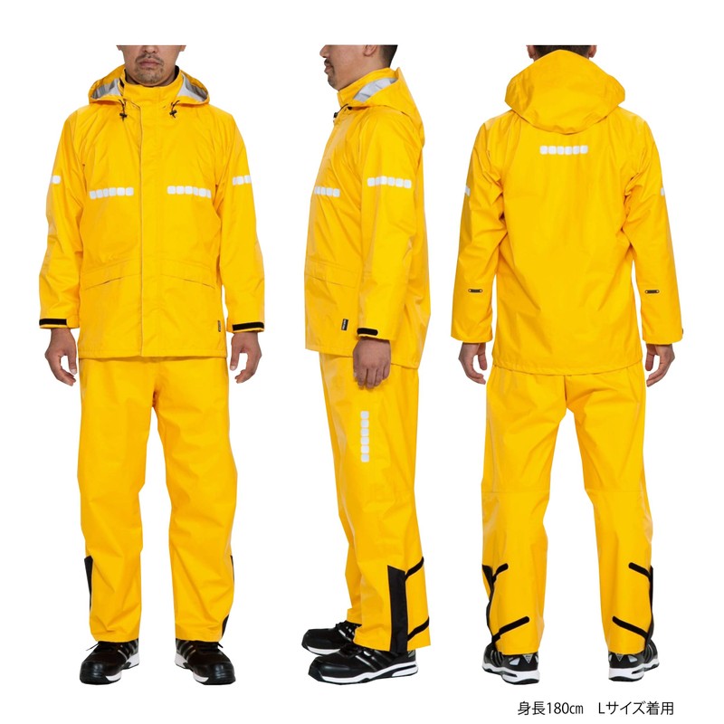 [APt PRO] AP1000 Working Rain Suit (Royal Blue, L)