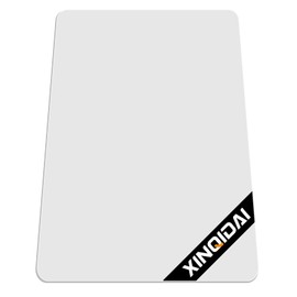 XINQIDAI Office Chair Mat for Carpet, 47"x32" Heavy Duty (1/7" Thick) Flat Shipping, Chair Mat for Carpet and Hardwood Floor, Computer Chair Mat for Carpet, Desk Chair Mat for Carpet