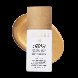 Milani Conceal + Perfect Sun Kissed Liquid Bronzing Drops 110 Light