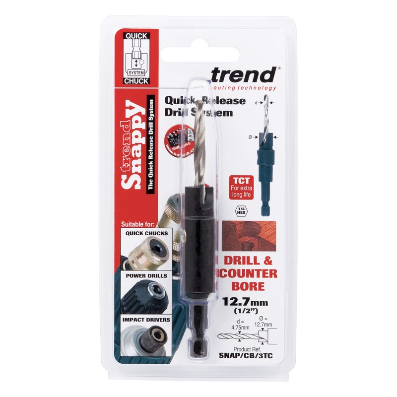 SNAP/CB/3TC TCT Tipped Counterbore 4.75 x 12.7mm