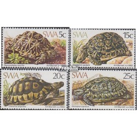 Prophila Collection Namibia - Südwestafrika 516-519 (kompl.Ausg.) FDC Ersttagsbrief 1982 Schildkröten (Briefmarken für Sammler) Amphibien/Reptilien/Saurier