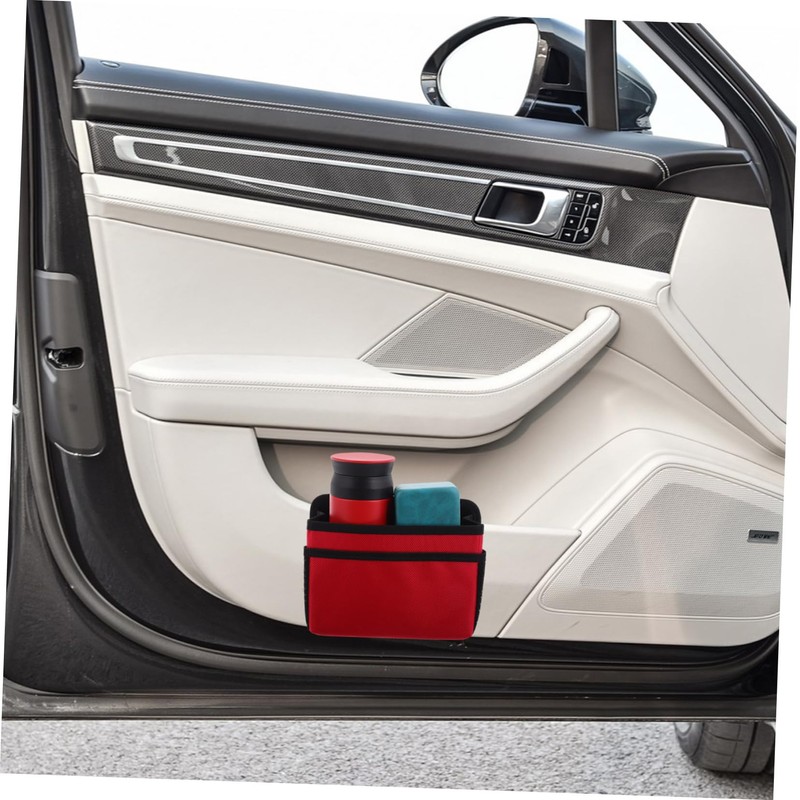 iplusmile Car Trash Can Foldable Vehicle Garbage Bin Compact Car