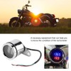 Tachometer Instrument Metal LED 2 in 1 LED Digital Voltmeter