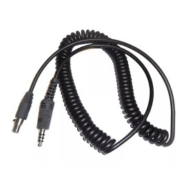 Avcomm Helicopter Coiled Cable for Avcomm AC-747 - P2100
