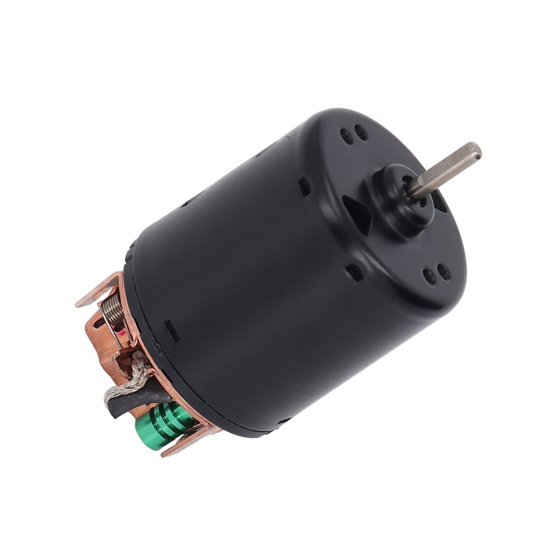 DC Brushed Motor High Torsion Black Shell Carbon Brush Convenient