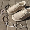 UamGlsob 2 Pairs Elastic Shoelaces Replacement Laces for Hey Dude,Shoe