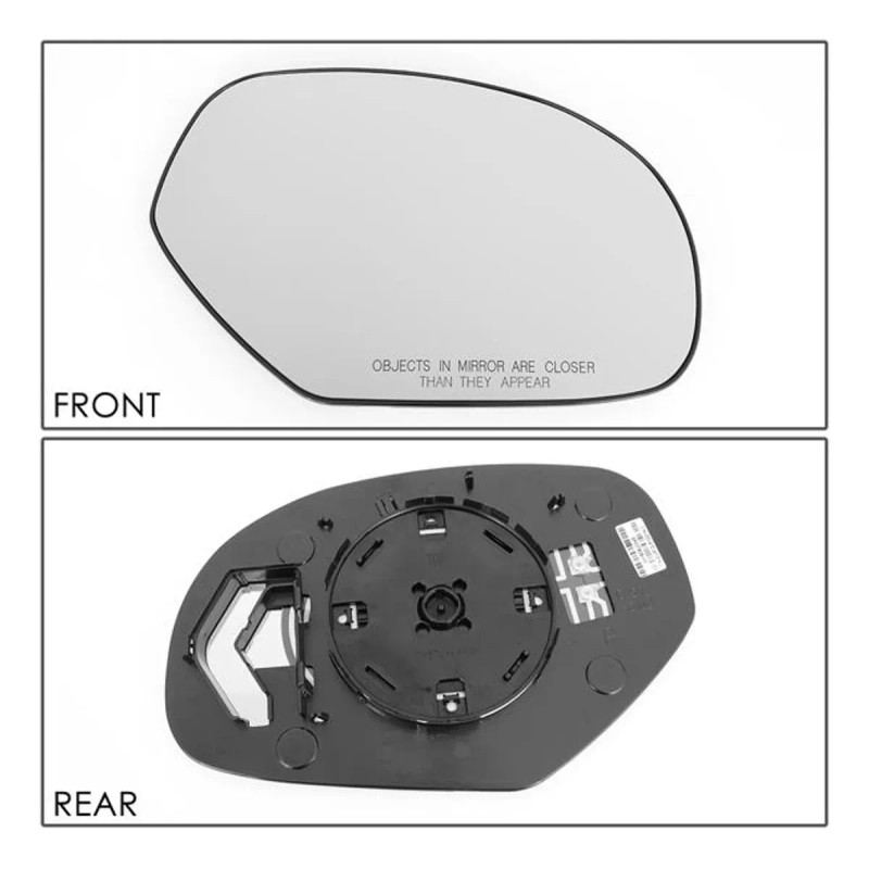 Espejo De Respuesto Convexo Para Chevy Silverado 2007 2008