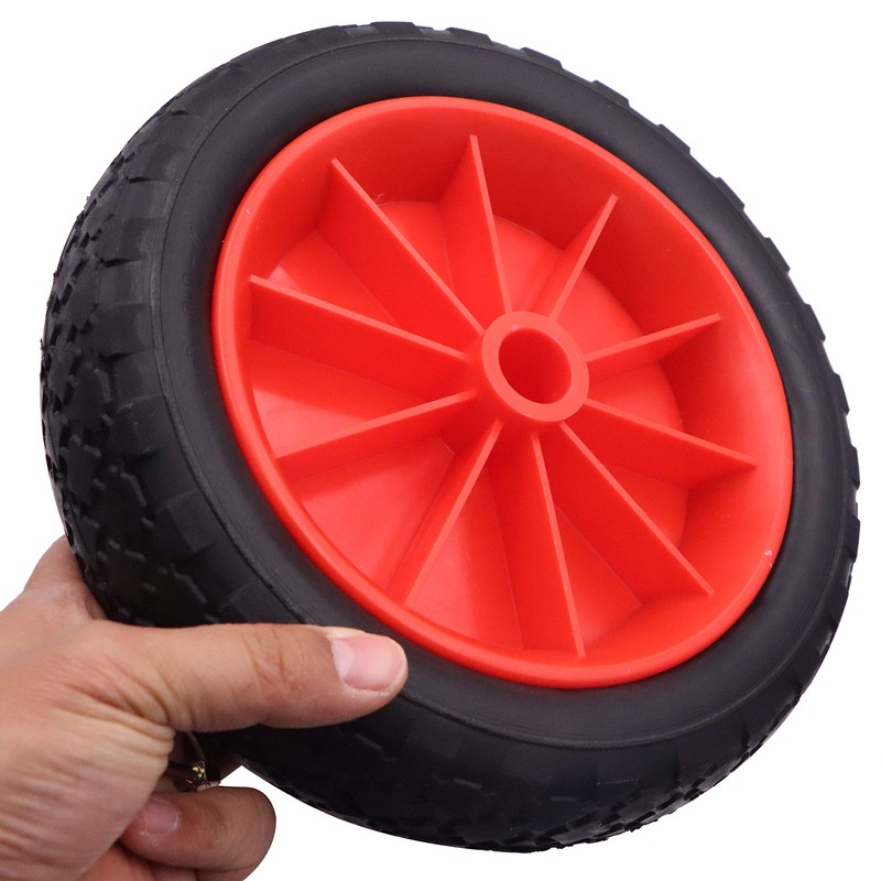 METER STAR 2pc 10" Kayak Cart Wheels, Puncture-Proof Tire Wheel