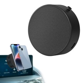 MIOLLYBO 360° Rotation Electric Vacuum Magnetic Car Phone Holder, Universal Mount with Strong Suction for All Vehicles, Gym, Kitchen and Any Smooth Surfaces (Black)