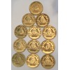 Complete Months Set (12 Total) Bronze AA (Alcoholics Anonymous) -