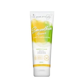Les Secrets de Loly Pineapple Smoothie - Leave-In Moisturising Milk Ultra Nourishing - For Frizzy & Afro Hair - Anti-Frizz - 97% Natural Ingredients - 250ml