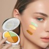 4 Color Cream Concealer Contour Makeup Palette