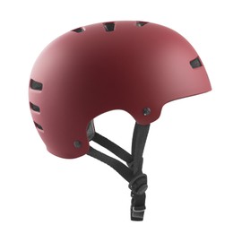 Tsg Evolution Solid Color Helmet Half Shell Unisex, Unisex, Evolution Solid Color, satin oxblood