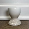 Le Creuset "Meringue" LE CREUSET Footed Egg Cup Holder NWT