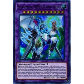 Yu-Gi-Oh! - Elemental Hero Cosmo Neos - SAST-EN036 - Super Rare - Unlimited Edition - Savage Strike