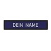 Copytec Name Plate Patch Blue Silver Name Fire Brigade Individual