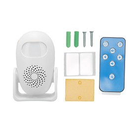 Wireless Intelligent Welcome Doorbell Infrared Motion Sensor Detector Gate Alert Alarm