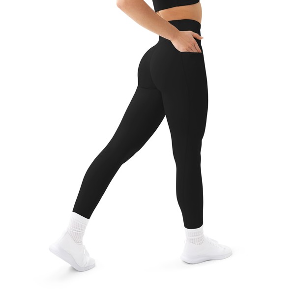 PAVOI ACTIVE Leggings with Pockets | Compressive High Waisted Butt