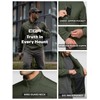 CQR Men's Lightweight Insulated Jacket, Windproof Packable Water Resistant Warm
