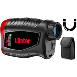 Range Finder Golf, L8star Golf Rangefinder with Slope Switch, Slope Laser Golf Range Finders-Slope Compensation, Flag Lock with Pulse Vibration, 800 Yards High Precision Golf Gifts Accessories for Men