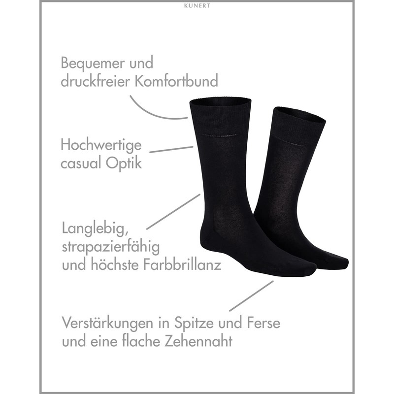 Kunert Men's Socks Longlife - 43/46