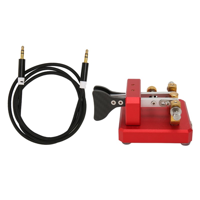 Morse Code Key Double Paddle Automatic Shortwave Portable CW Morse