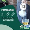 FGO Organic Peppermint Tea, 100 Count, Eco-Conscious Tea Bags, Caffeine