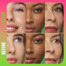 Maybelline New York Great Lash maquillaje de máscara lavable, negro más negro, 2 unidades, Transparente, 2 unidades