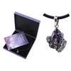 Budawi Gift Set Shooting Star Real Meteorite Pendant with Chain