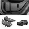 SHEAM Metal Rear Door Pocket Storage Box with Cup Holder