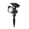 pathscapes W58343 2pk H/L Lumens Black Spotlight