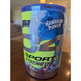 Cellucor C4 Sport Strength Pre-Workout-Hawaiian Punch Berry Blue Typhoon, 14.3oz