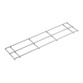 Captain Stag UG-3301 Camping, Barbecue, Bonfire Trik, Solo Net, Compatible with Bonfire Stand, Stove, Grill, Stainless Steel, Silver