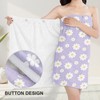 HEIFAM Absorbent Bath Towel Wrap Set (32 X 60 in),