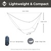 onewind Hammock Mosquito Net, Camping Hammock Bug Net with Zipper