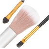 IWOWHERO Double Sided Makeup Brush 2 in 1 Eyeshadow Highlighter