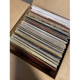 Factory Records 12-inch Vinyl Record Decor with Jacket Real Genuine Retro Decoration Albums Variety Pack of 12