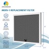 Argendon Filter Replacement, MERV-1 Filter Replacement Set for Crawl Space
