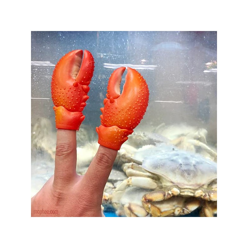 Archie McPhee Finger Lobster Claws Pack of 2