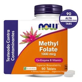 Metilfolato Activo | Alta Absorción | 90 Tabletas