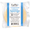 ForPro Compressed Cellulose Sponge - Round Face and Body Sponge