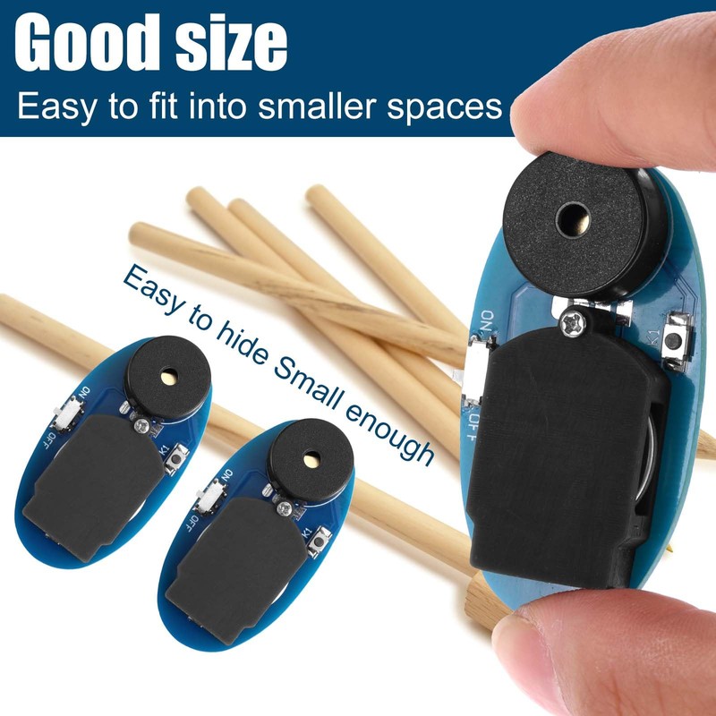 3pcs Cricket Noise Maker Prank, Oval Shape Concealed Annoying Beeping
