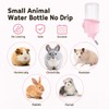 Pet Water Bottle for Cage, 17oz Small Animal Water Dispenser