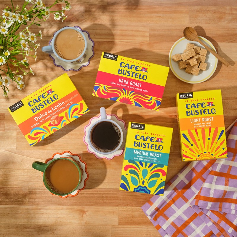 Café Bustelo Light Roast, Single Serve Coffee Pods, 10 Count