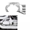 TCMT Chrome Engine Transmission Interface Cover Fit For Harley Softail