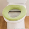 OKA Etoffe Toilet Seat Cover, For O-Shaped Seats, Antibacterial, Odor