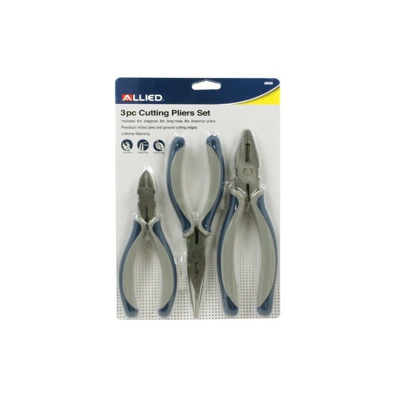 3 PC. CUTTING PLIERS SET